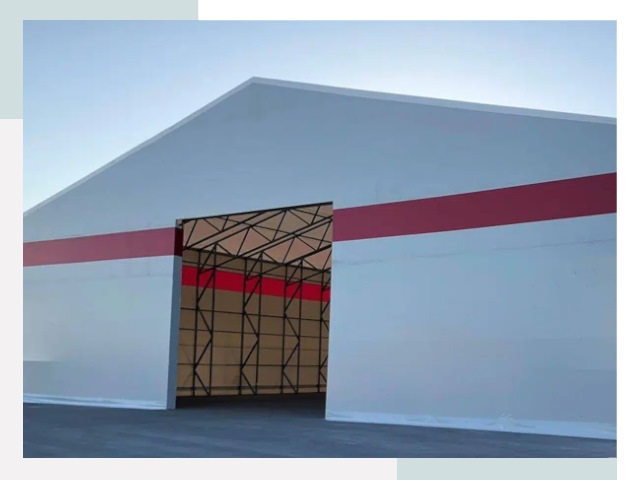 Быстровозводимые ангары в Тихвине