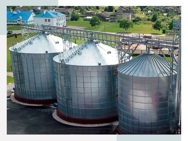 Металлические силосы в Тихвине