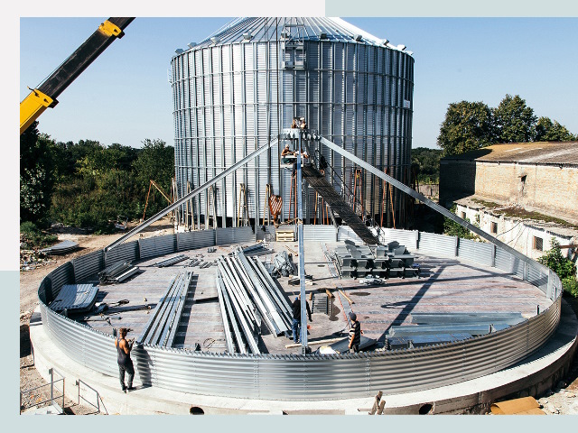 Силосы для зерна в Тихвин от 656 руб. - Надёжное хранение