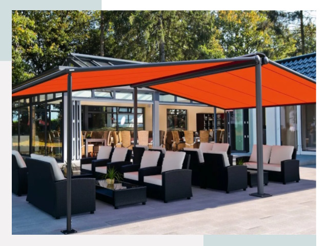 Навесы для кафе и ресторанов в Тихвине