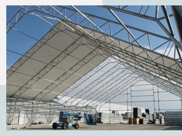 Каркасно-тентовые сооружения от СтальСтрой-Тхв по цене 656 руб.