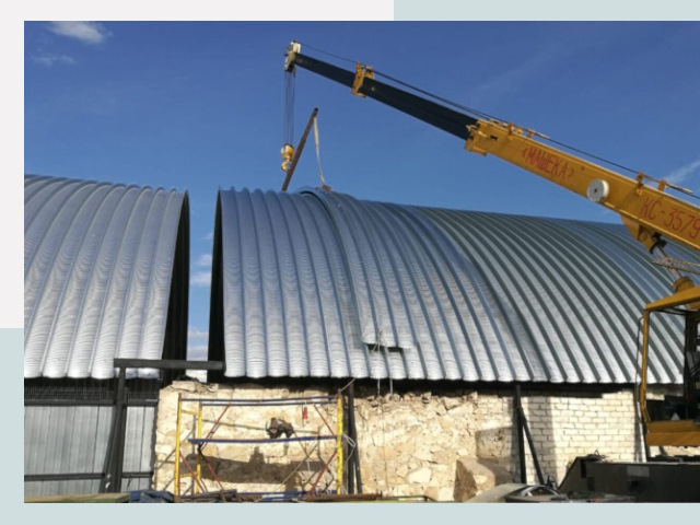 Реконструкция ангаров в Тихвине от 656 руб.