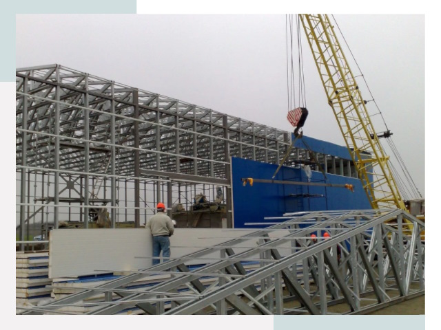 Монтаж ангаров в Тихвине